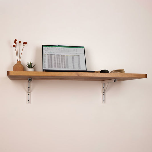 Foldable Wood Floating Desk, Wall Mounted Desk, Wall Hanging Desk, Laptop Desk, Study Table, Work From Home, Fold Down Desk, Murphy Desk